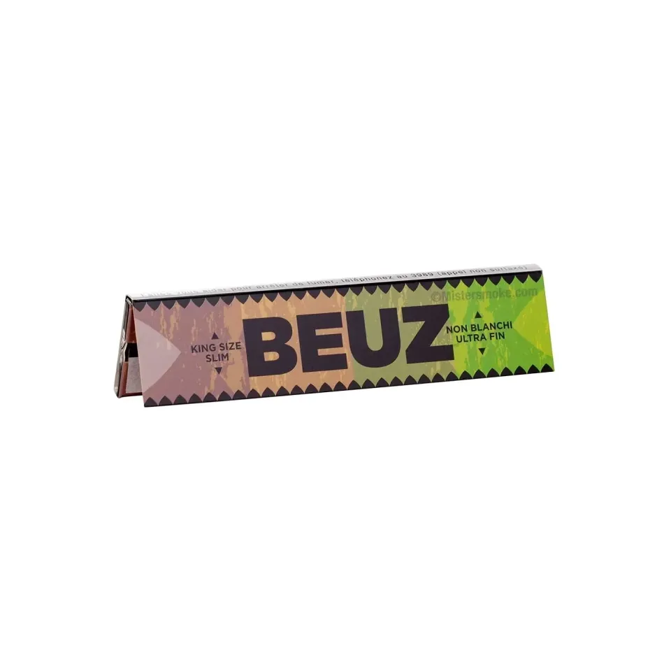 Feuilles Beuz King Size Slim non blanchies – vue principale