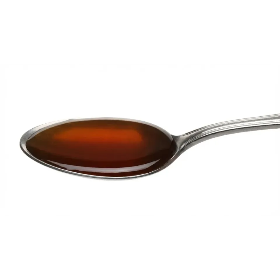 Syrup THC 200mg – Georgia Peach – spoon