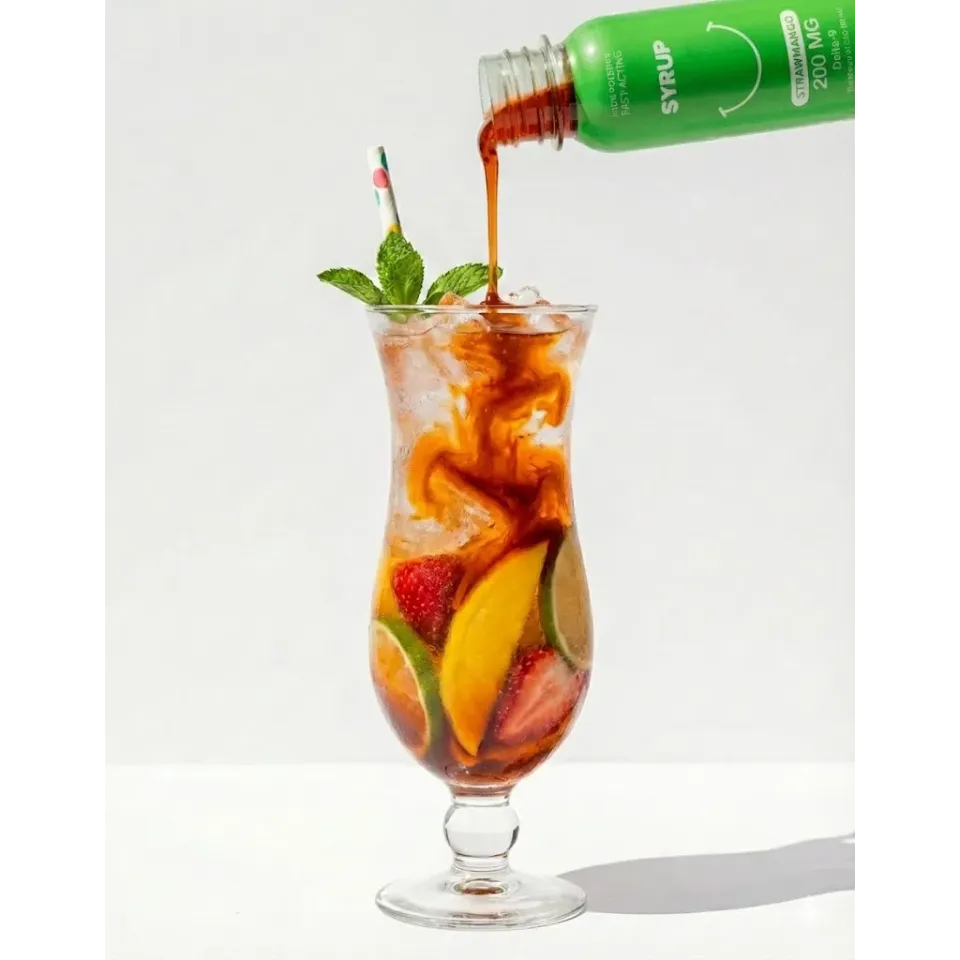 Sciroppo THC 200mg - Strawmango – cocktail
