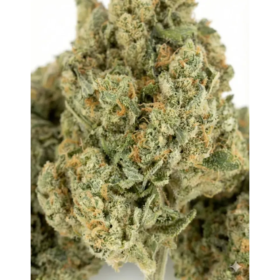 Fiori CBD Swiss Cheese – Indoor Cannabis – primo piano