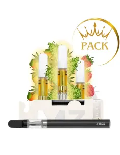 Pack Vape + 3 E-liquids 10-OH-HHC – Livraison UE | GBZ420