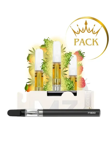 Pack Vape + 3 E-liquids 10-OH-HHC – Livraison UE | GBZ420