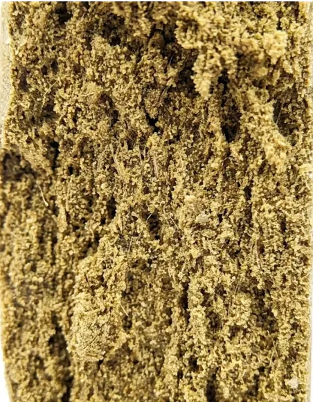 White Pollen – Resina CBD – primo piano