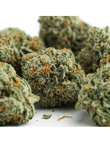 THCX Flower Silver Haze Small Buds closeup