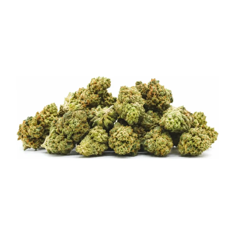 THCX Flower Power Skunk Medium Buds – side