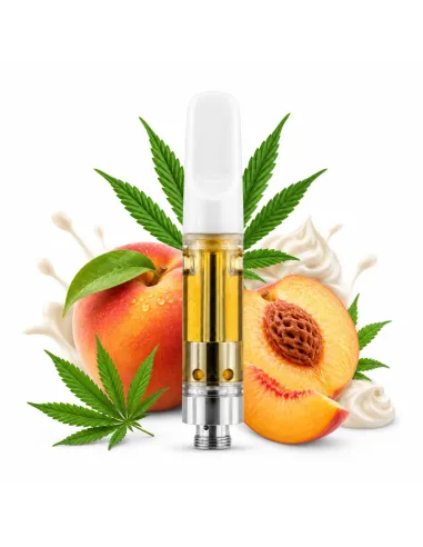 THCX Cartouche Vape Peach & Cream – vue principale