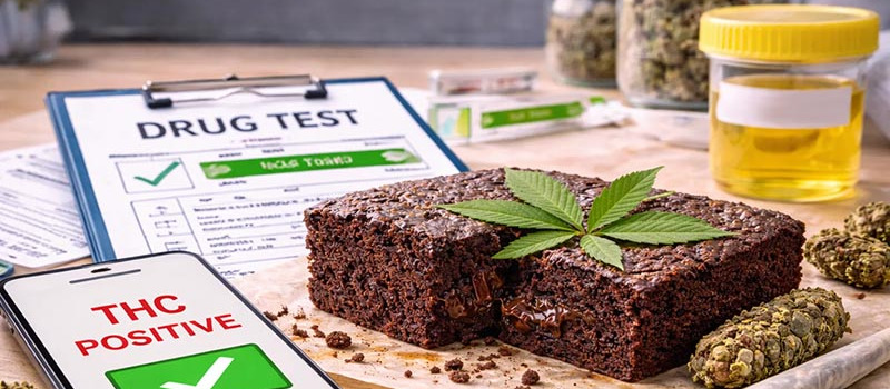 Le test salivaire après la consommation de space cake